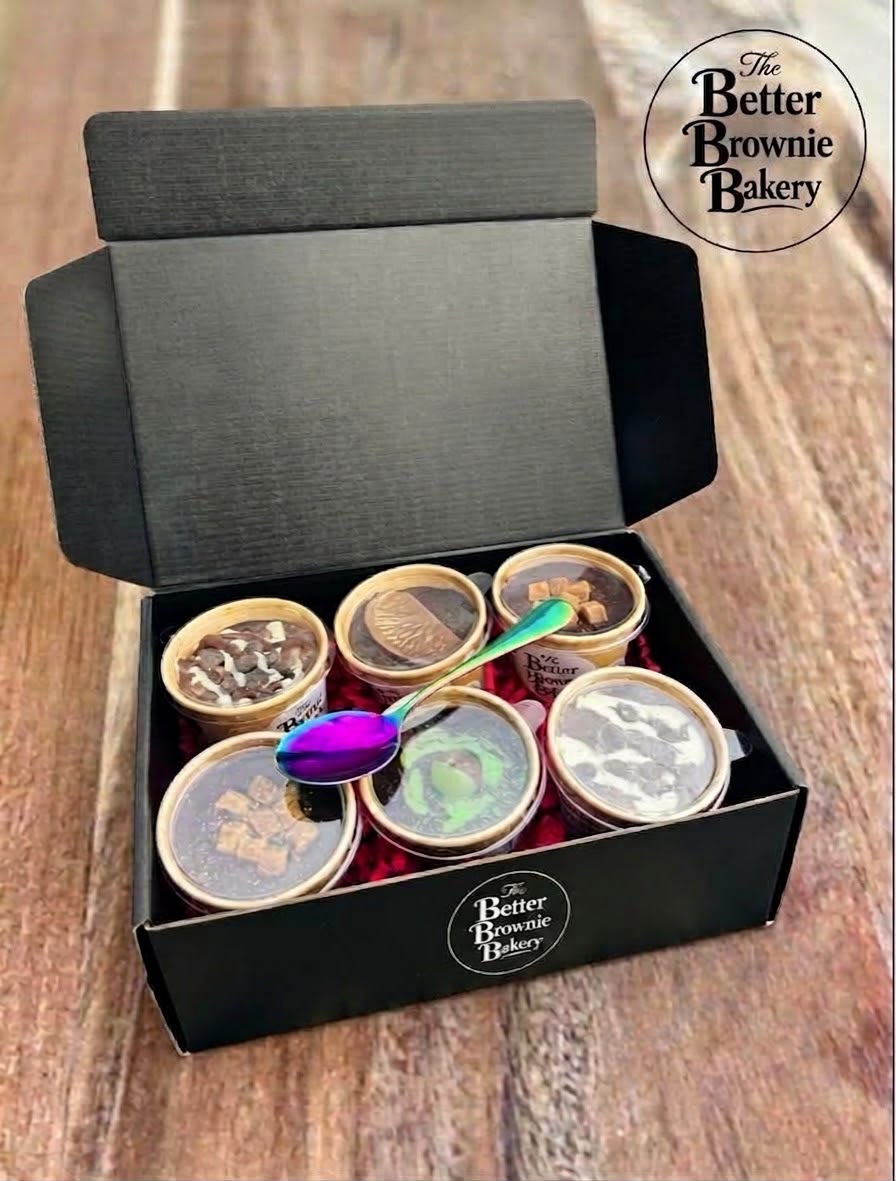 Box of 6 Brownie Pots